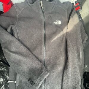 The North Face Charcoal Fleece Jacket